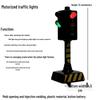Speed Bump & Traffic Scene Model Toys: Cars, Cones, Signs, Lights, Plates