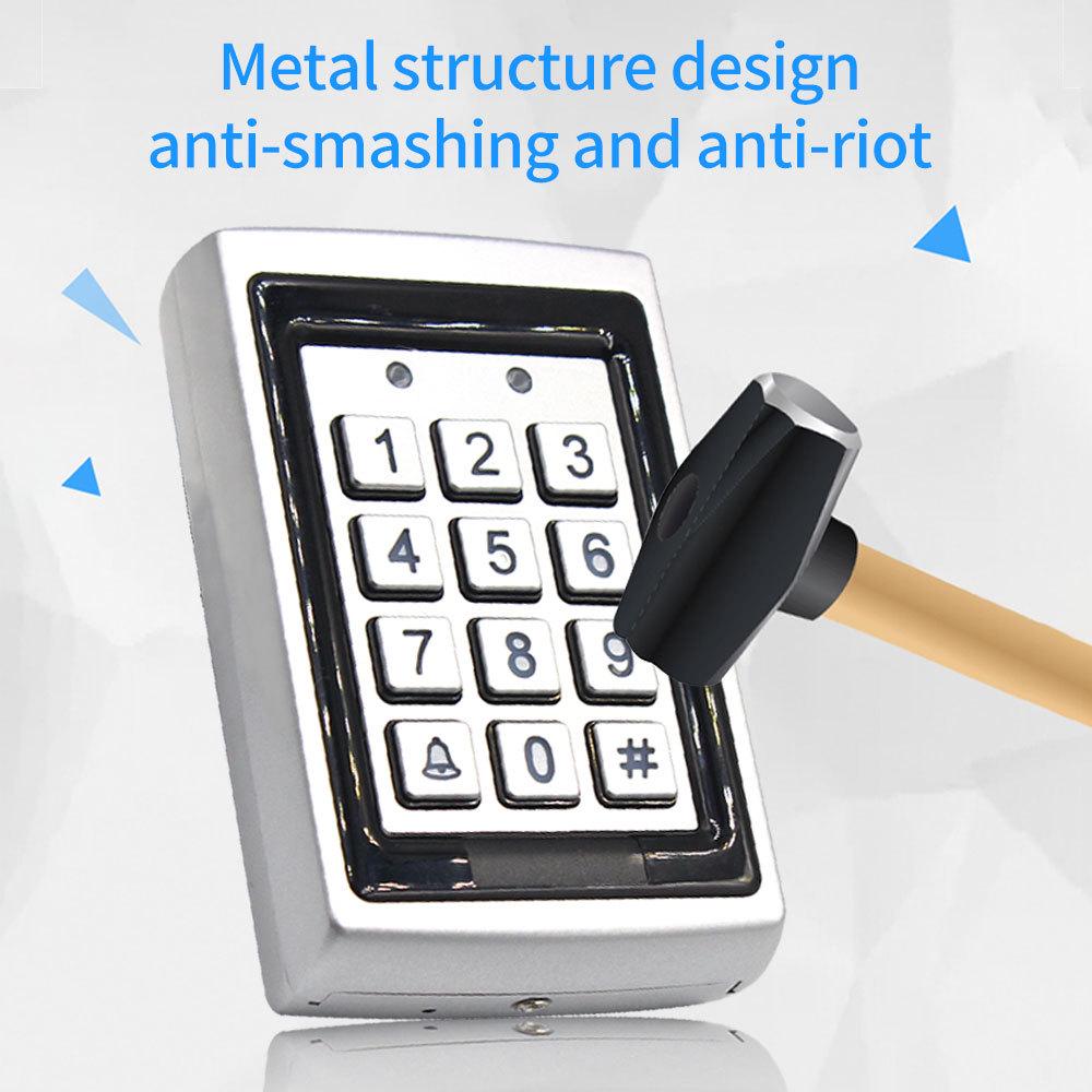 K7612 Metall-Zugangskontroller mit Ausweis- und Passwortzugang