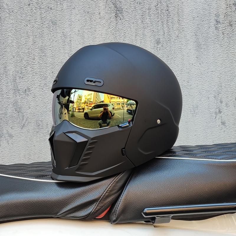 New Scorpion Retro Motorcycle Cascos Moto Locomotive Personality Multi-purpose Combination Helmet Half M L XL XXL XXXL