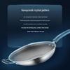 Supor Crystal Diamond Honeycomb Stainless Steel Wok
