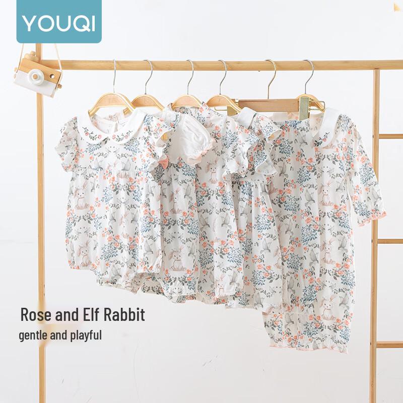 Baby Unisex Sommarbody med korta ärmar