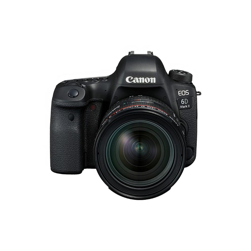 Canon EOS 6D Mark II Full Frame Digital SLR Camera + EF 24-70mm f/4L IS USM Zoom Lens