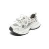 Mesh breathable dad shoes women's spring and summer new thick-soled heightening small sports shoes leather casual shoes