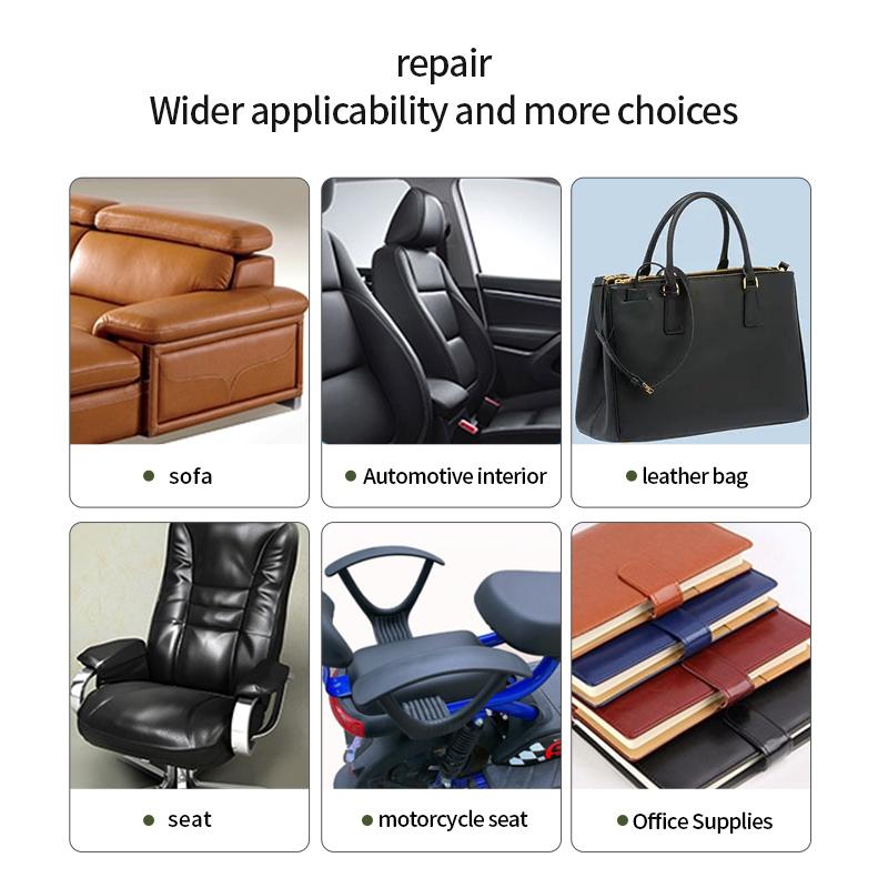 35x137cm Leather Repair Tape Self-Adhesive PU Fabric Repair Patch Stickers for Sofas Bags Furniture Car Seats Easy to Operate