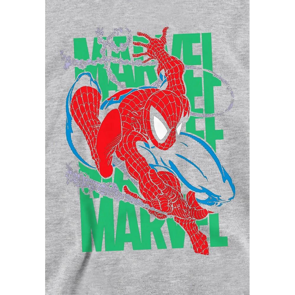 Spider-Man Childrens/Kids Wall Crawling Heather Hoodie