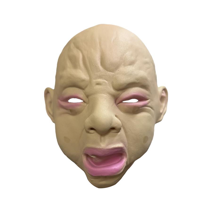 

Жуткая маска клоуна, плачущего кровью - Латексная маска на Хэллоуин, Используется для карнавальных пугалок, Маска для косплея зомби-младенца