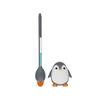 Penguin Shape Silicone Toilet Scrubber Wall Mounted Toilet Cleaner with Holder  Bathtubs