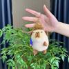 Quirky Creative Capybara Plush Toy Keychain Fun Backpack Decoration Gift Cute