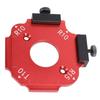 Round Corner Radius Template Woodworking Router Table Jig Wooden Board Arc Cutting Template Tool RT