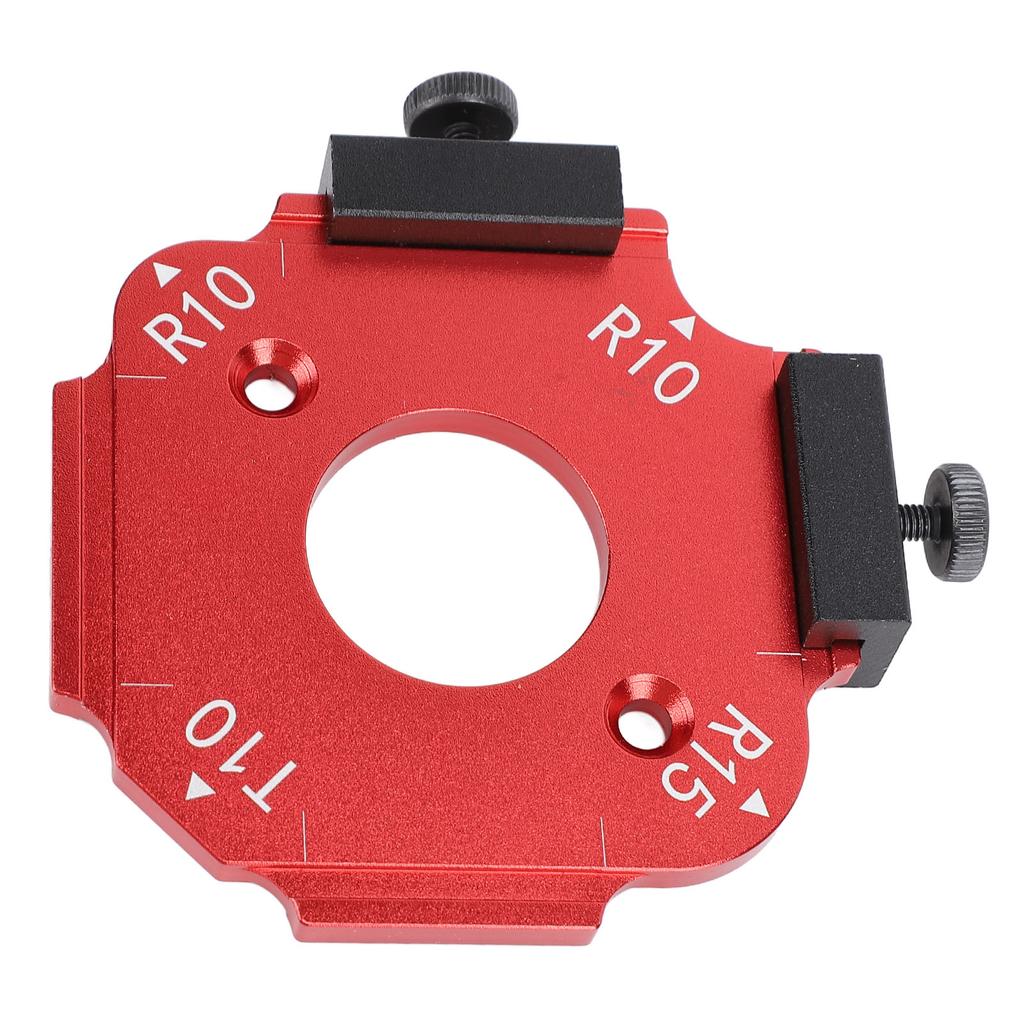 Round Corner Radius Template Woodworking Router Table Jig Wooden Board Arc Cutting Template Tool RT