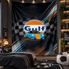 Wandbehang Wandteppich Golf Druck Stoff für Wohnzimmer Schlafzimmer Heimdeko