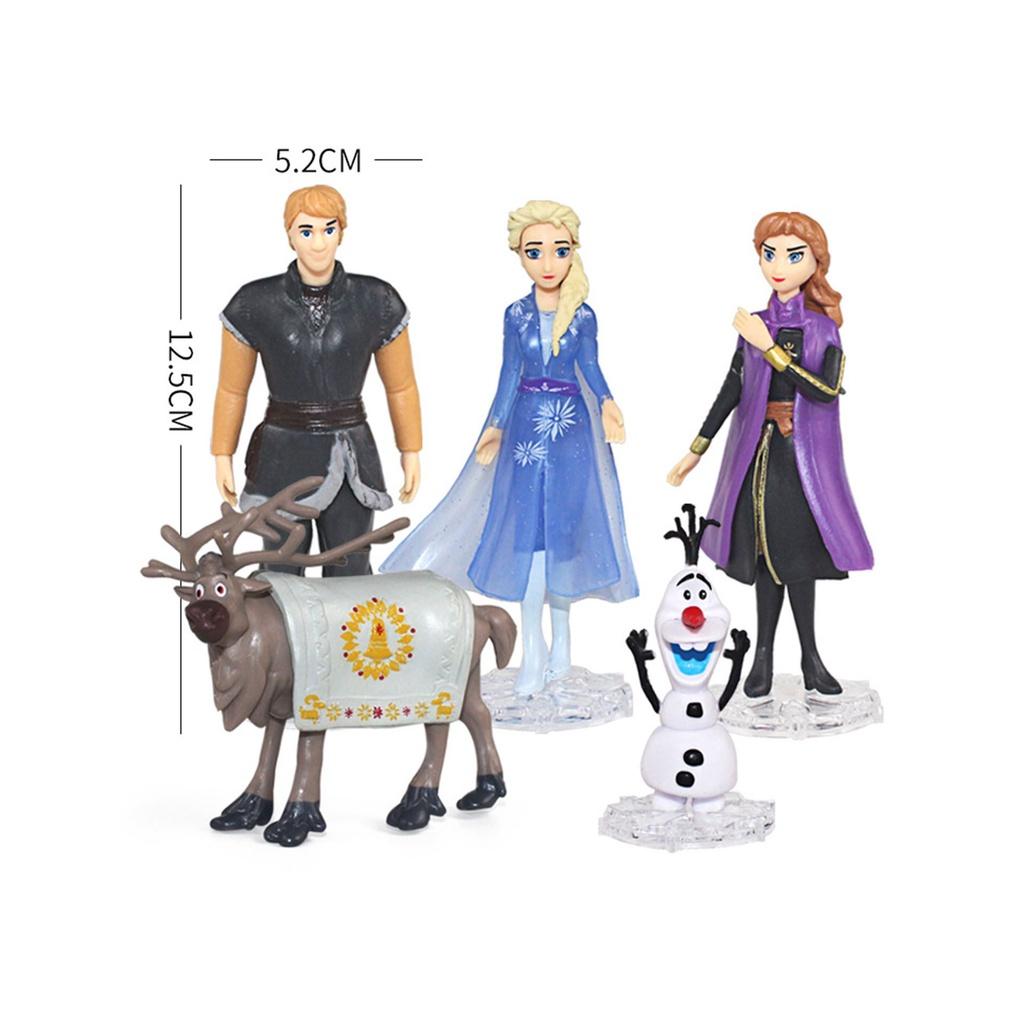 Disney Frozen Princess Figures Toy Blind Box With Anna Elsa Olaf Collectibles For Kids 3 Years Old And Up