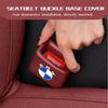 Car Seat Belt Buckle Safety Belt Base EVA Socket Protection Cover For BMW M Performance E36 E46 E60 E90 E91 E92 E93 F30 F20 QX8
