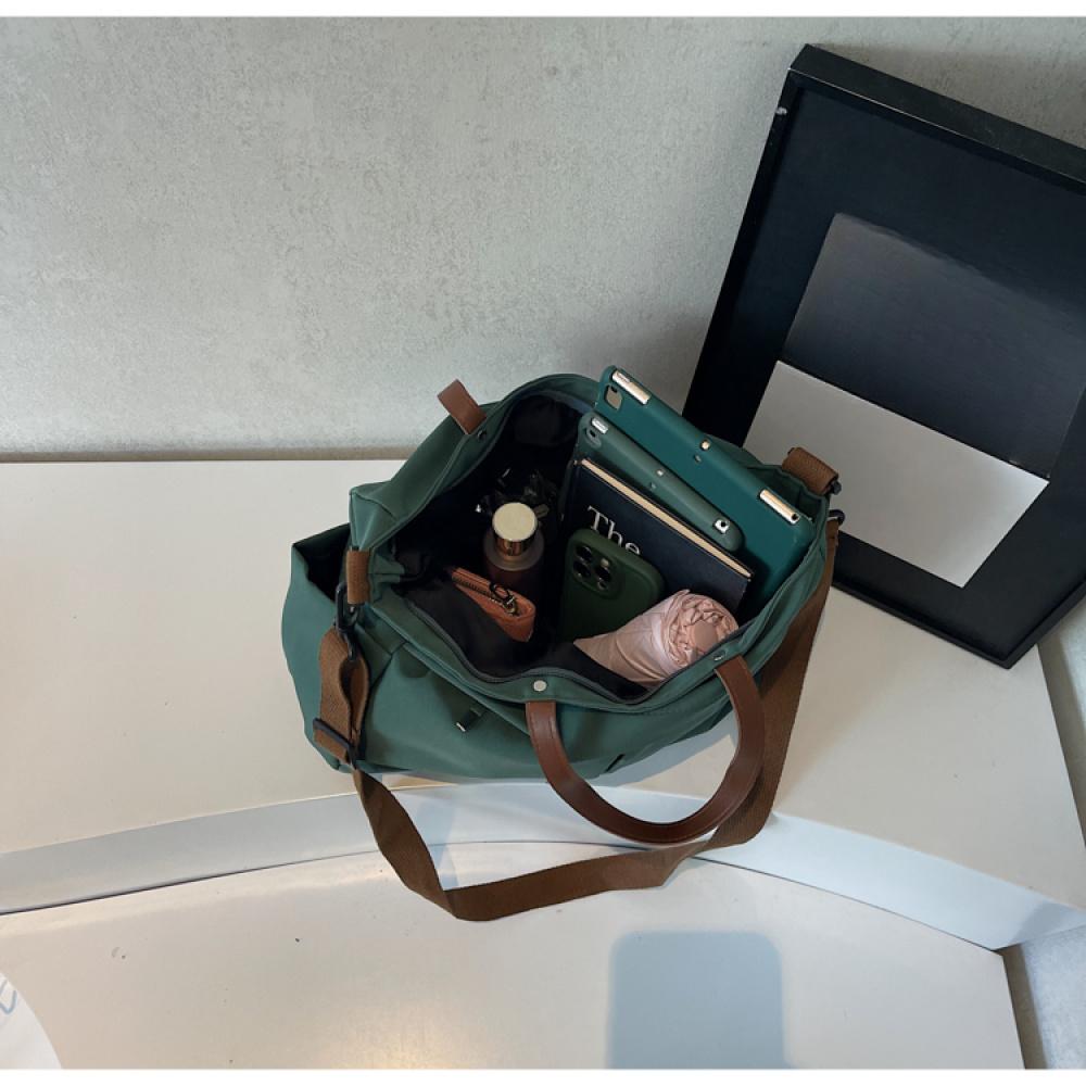 Fashion Women'S Bag Large Capacity Tote Shoulder Bags Nylon Simple Tote Bag Crossbody Laptop Bag Commuting