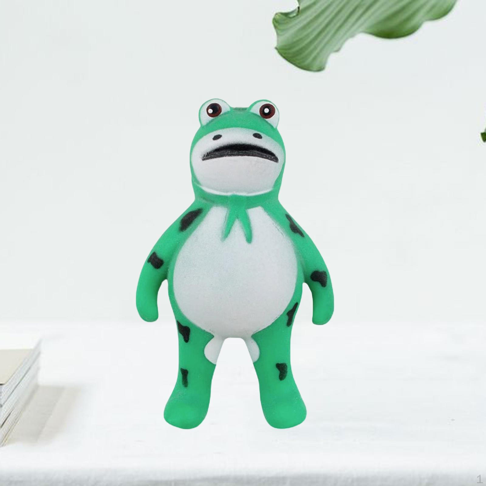 Игрушка-пищалка Лягушка, Сенсорная Разгрузка, Неломающиеся Игрушки, Маленькие Новинки, Расслабляющие Игрушки, Мягкая