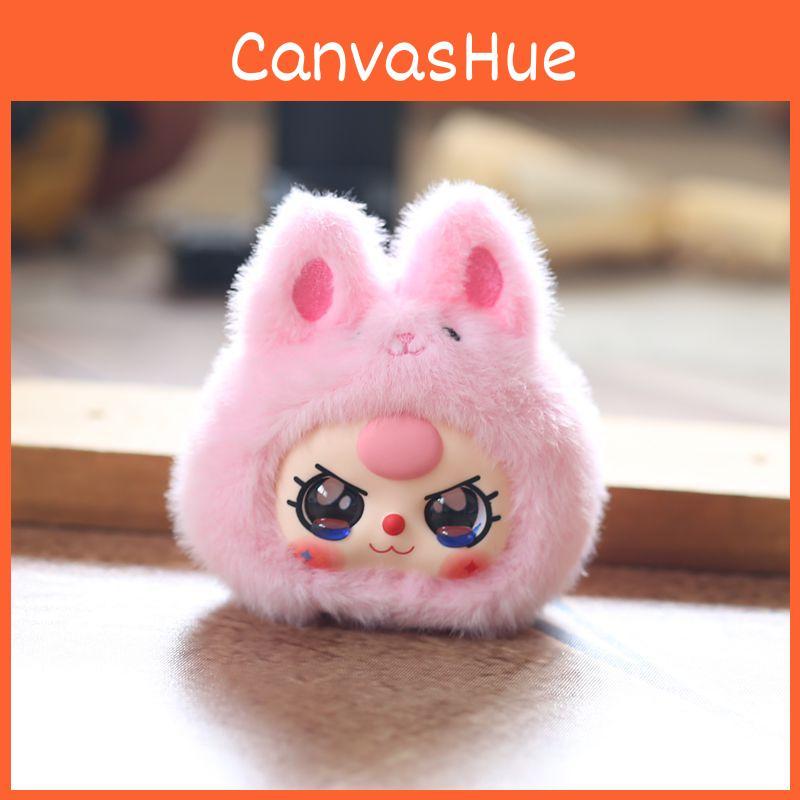 Plush Baby Three Toy Keychain Pp Cotton Stuffed Cute Backpack Gift Accessory