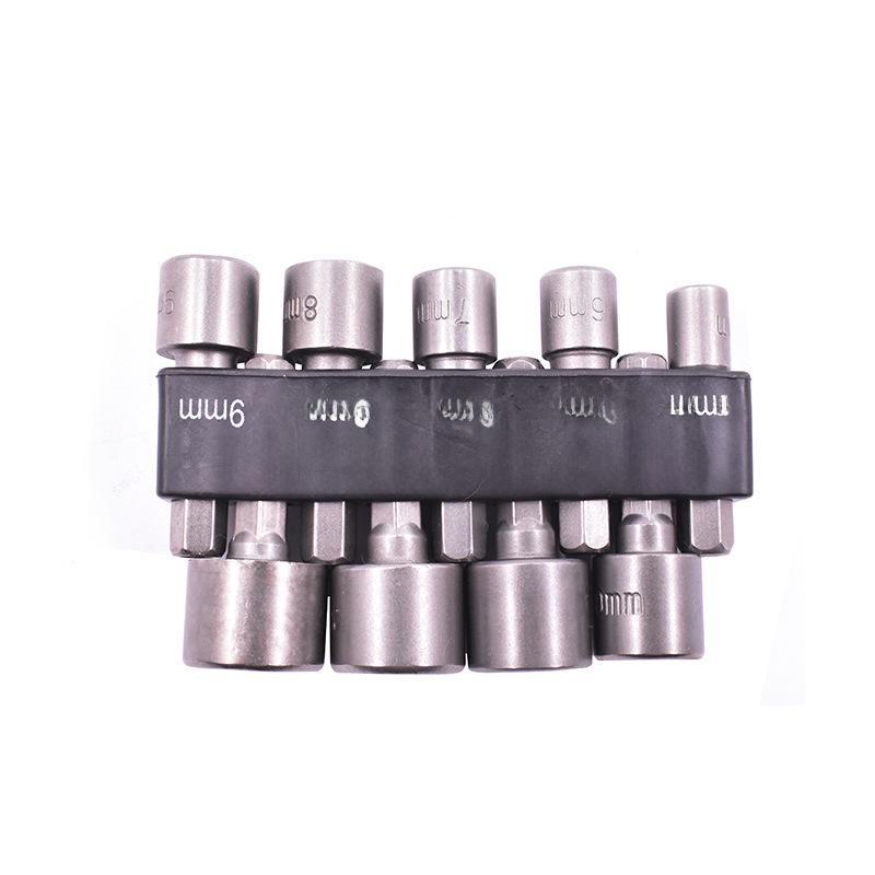 Set da 14 pezzi di bussole pneumatiche non magnetiche metriche e imperiali e avvitatore ad aria elettrico