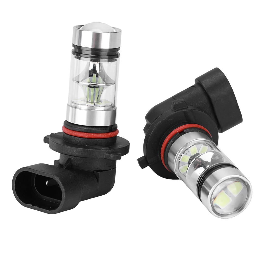 2pcs 9005 H10 9145 8000K Ice Blue 100W LED 8000K Ice Blue LED Fog Bulbs Bulbs Fog Light Lamp