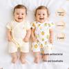 Babyprints Newborn Cotton Short-Sleeve Romper 2-Pack