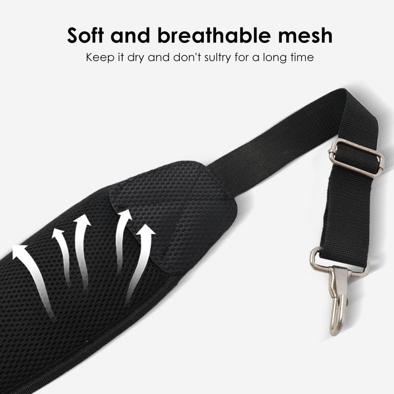 Axelremsdyna för golfbag Universell väskrem Avtagbar Tjock dyna Enkelaxelrem Ersättning Axelremsväska Halkfri