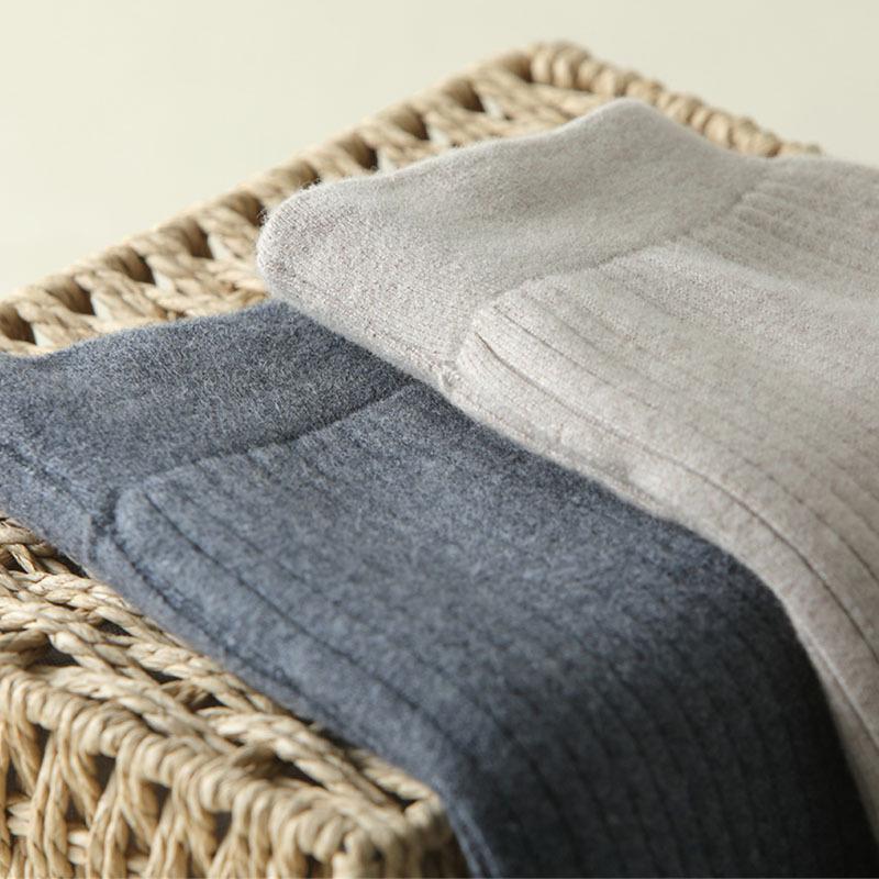 Children’s Thick Wool Cashmere Pants for Fall & Winter – Knitted Ribbed Base Layer for Boys & Girls, Suitable for Big Kids.