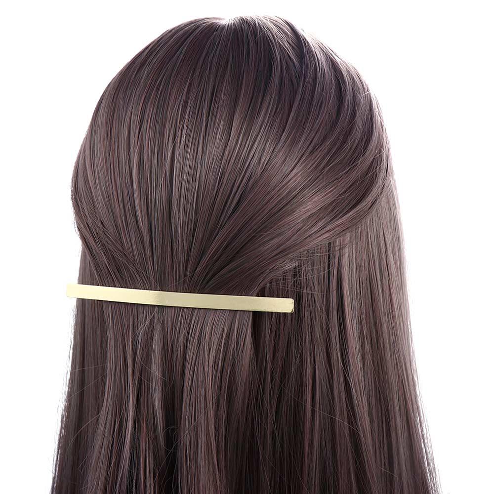 Creative Hair Wear Spring Clip Metal Side Clip Women Hair Accessories Simple Hair Clip Korean Style Hair Wear Irregular