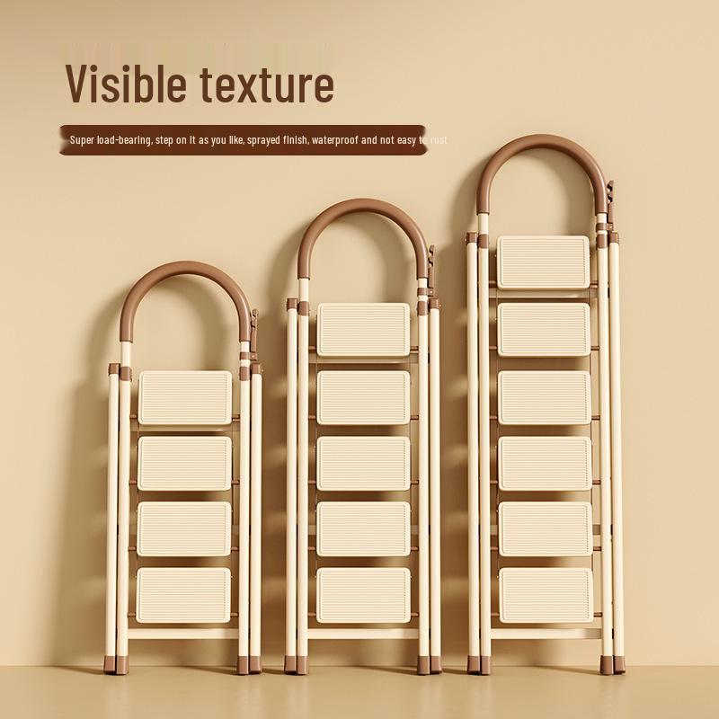 Carbon Steel Telescopic Folding A-Frame Ladder & Clothes Rack