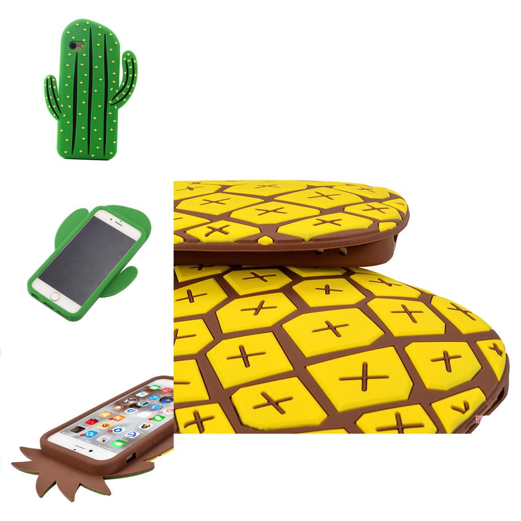 Unicorn Soft Silicone Phone Shell For Iphone 7 8 With Animal Embellishment And Custom Support