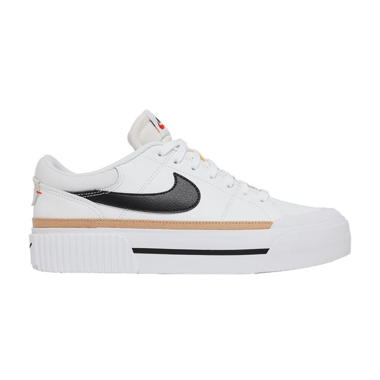 Nike Court Legacy Lift Белый Черный (Женский) 35.5
