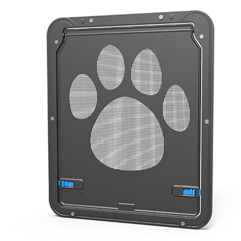 Cat and dog pet door cat door dog hole indoor and outdoor easy installation free access screen window security door dog fence