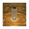 Crystal Diamond Table Lamp, 16 Colors Usb Charging Touch Lamp Bedside Night Light with Remote Control
