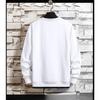 Mens Casual Sweatshirts Hoodie Men Fake Two Pieces Multi Color O-Neck Fashion   Sweatshirt