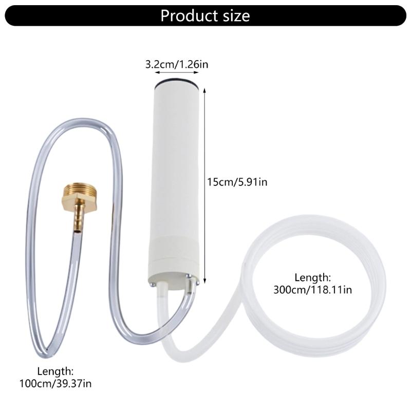 Compacts Water Transfers Pumps 6M Lift USB C Rechargeable For Homes Pet Utility Multifunctional