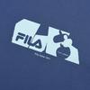 Fila Original Fashion Creative Logo Print Versatile Round Neck Short Sleeve T-Shirt Men T-Shirts Sky-Blue F51M529111F-DB