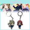 Love Live School Idol Project Keychain Caricature Keyring With Durable Plastic Material For Gift Givers