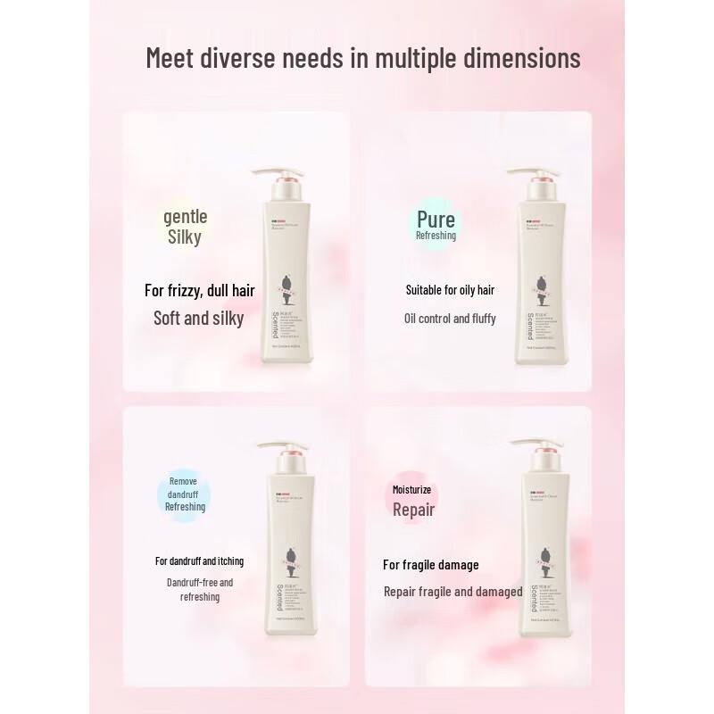 Adolph Anti-Dandruff & Gentle Care Shampoo Set