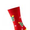 Unisex Christmas Pattern Cotton Long Socks for Men and Women, Trendy