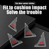 2/4PCS Silicone Car Door Corner Protector Anti-Collision Guard for 3 Mazda 6 CX-5 CX-30 Auto Accessories