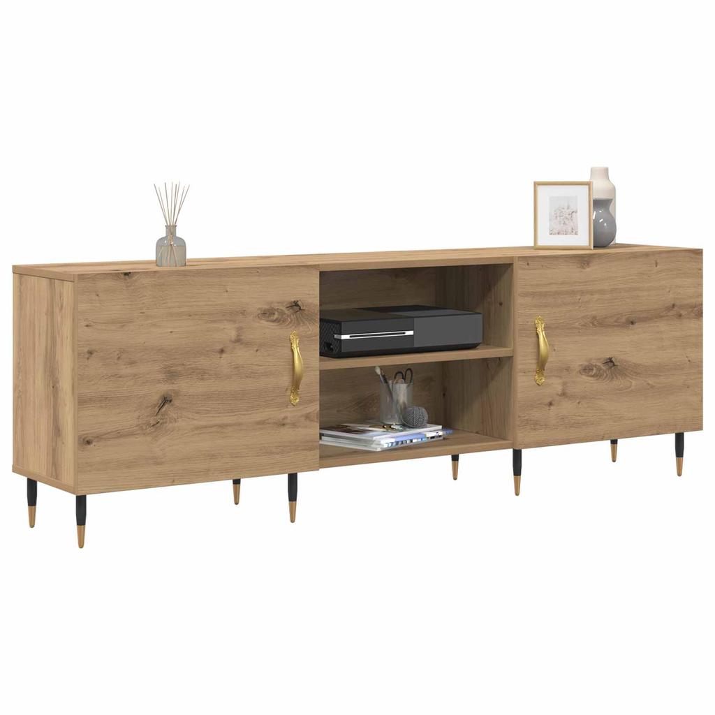 TV Stand Artisan Oak 150 x 30 x 50 cm Particleboard