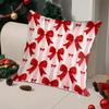 Decorative Pillowcase Decor 40X40 Kawaii Bow Flat Cushion Covers 45X45 Cushions Cover Home And Decoration Living Room