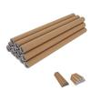 Poster Tubes Reusable Poster Storage Tube Sturdy Multipurpose Kraft Paper Good for Document Transportation