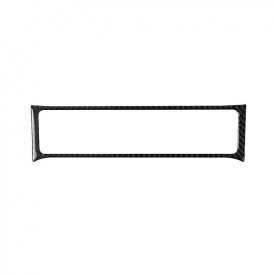 Auto Carbon Fiber Interior Air Vent Outlet Frame Trim Cover For Ford Mustang