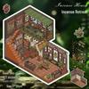 Yi Lan Landscaping Large 3D Stereo Miniature DIY Journal Stickers