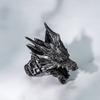 Vintage Steel Dragon Open Ring Men's Punk Domineering Finger Trigger Jewelry
