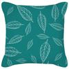 Blue Green Flower Leaf Printed Pillowcase Stripe Geometric Sofa Cushion Cover Home Decor Throw