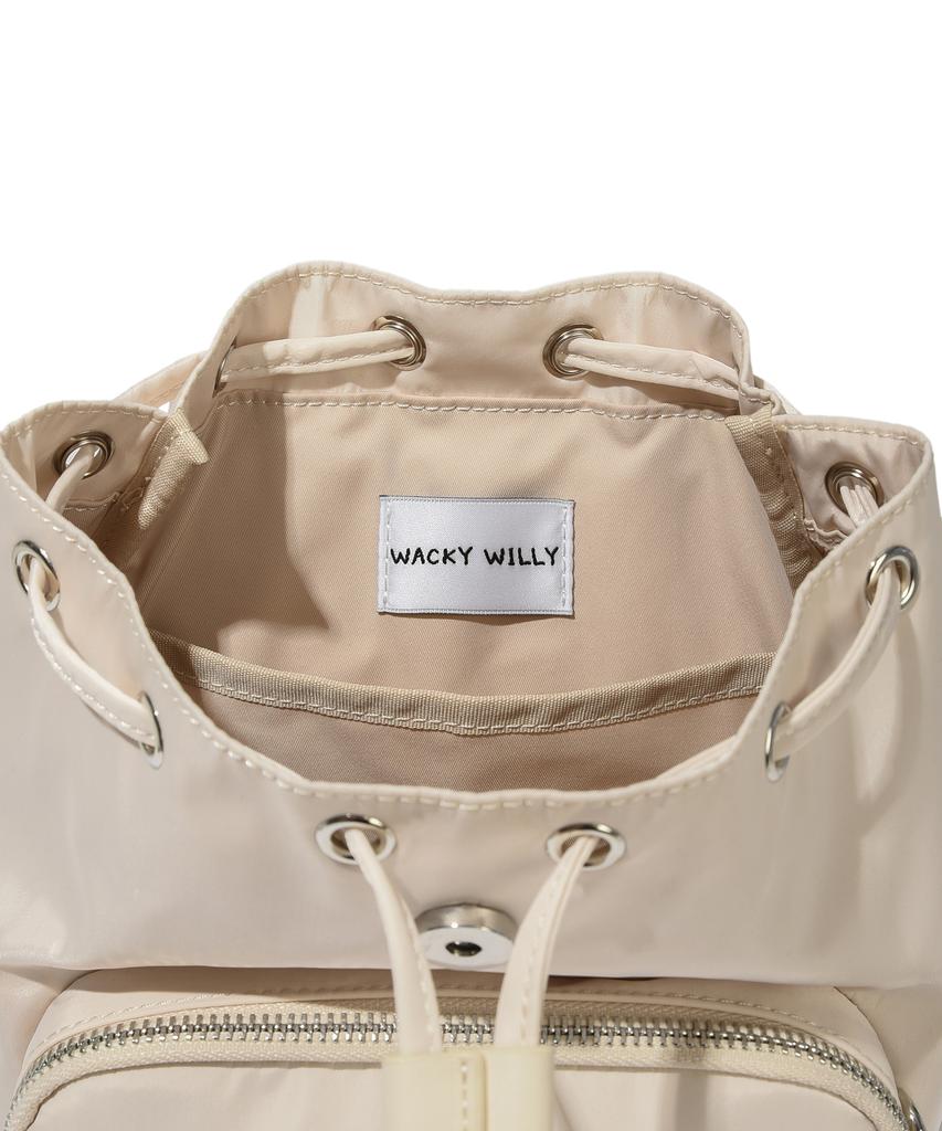 Wacky Willy Lily Cargo Backpack Small Ivory