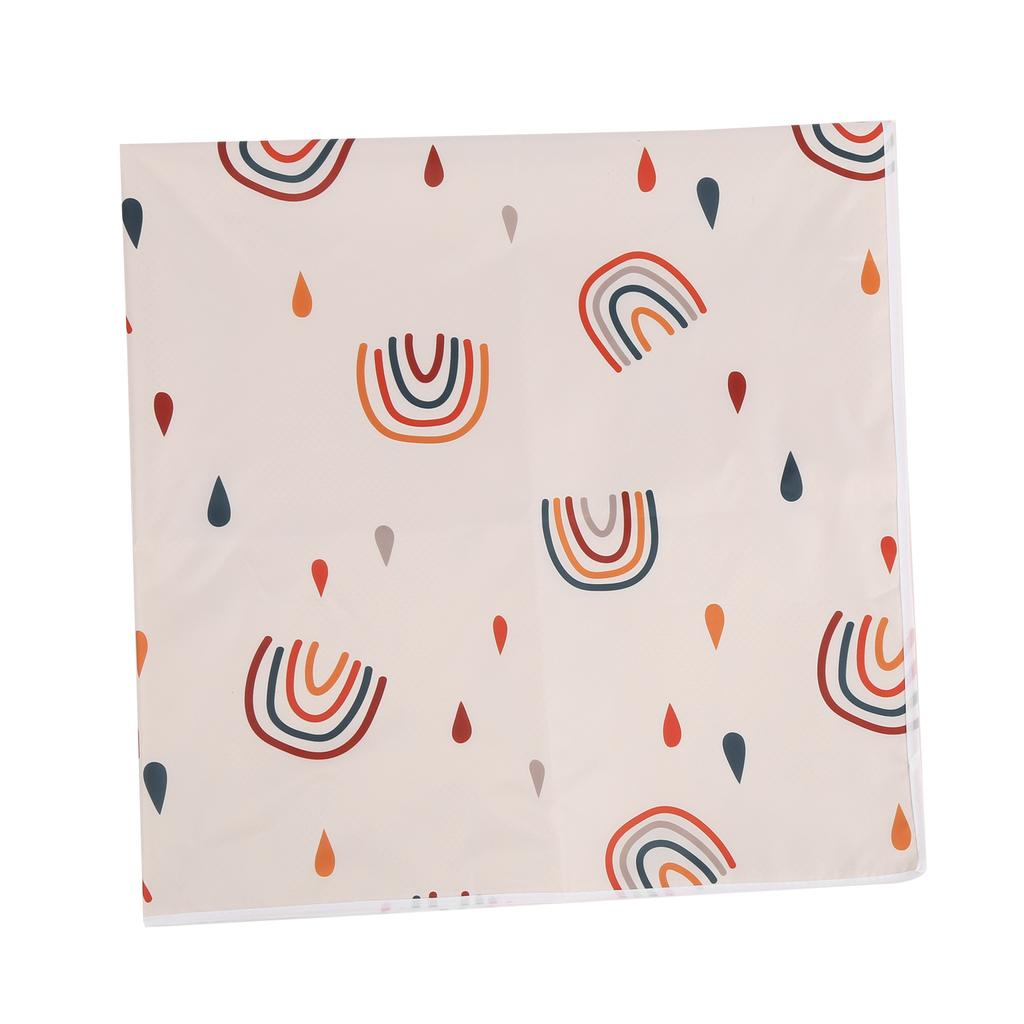 Baby Dining Chair Mat Waterproof Under High Chair Floor Protector AntiSlip Play Mat(110 X 110CM