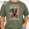 Cool German Shepherd Dog Lover Owner Breed Pet Never Underestimate an Old Man Men Grandpa T-Shirt, Dog Grandpa Fathers Day Gift Grandpaw Tee