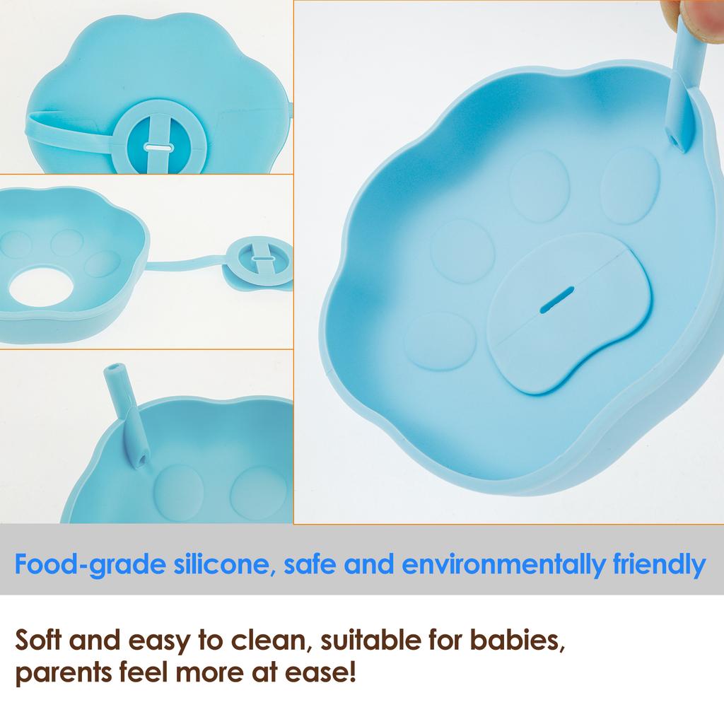 4Pcs Drip Free Popsicle Holders Silicone Ice Pop Stick Holder Drip Catcher Anti-drip Tray Multi Color Popsicle Protectors