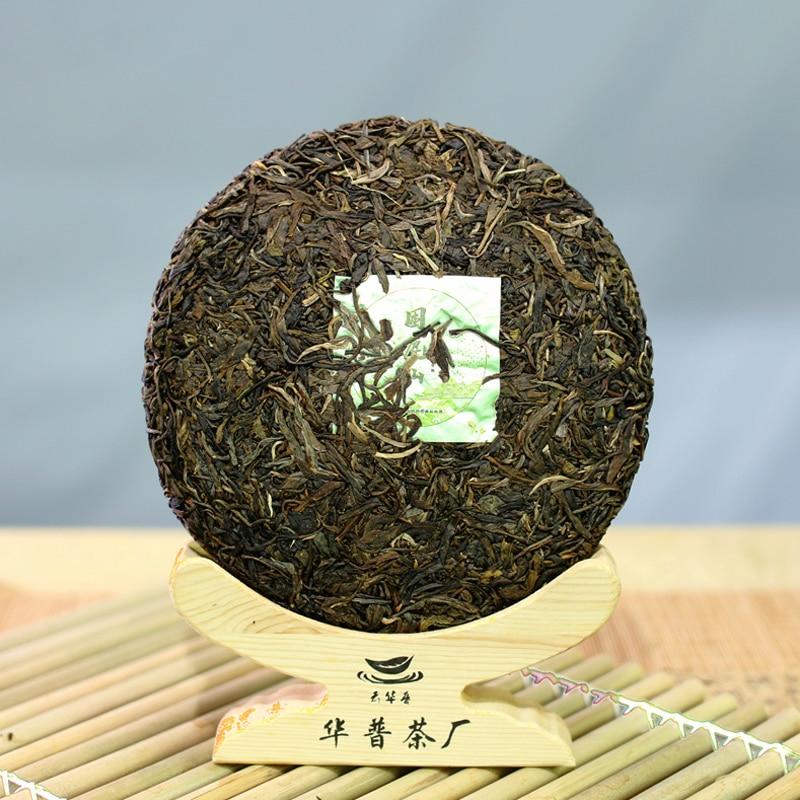 2018 Yunnan Ham Puer Çayı Antik Ağaç El Yapımı Sıkıştırılmış Çay 357g Vahşi Lezzet ile Saf Doğa Sheng Puerh Çayı